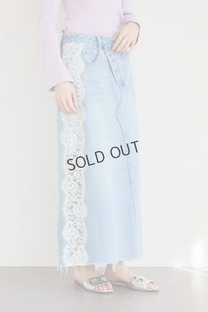 画像5: グレースコンチネンタル｜GRACE CONTINENTAL グレースクラス GRACE CLASS サイドレースデニムスカート{-BFS}