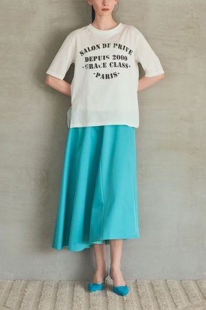 画像2: グレースコンチネンタル｜GRACE CONTINENTAL グレースクラス GRACE CLASS ステンシルレタードT{-BFS}