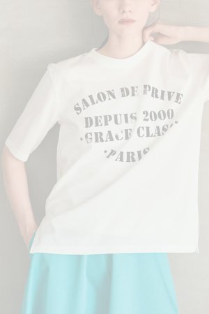 画像3:  {SOLD} グレースコンチネンタル｜GRACE CONTINENTAL グレースクラス GRACE CLASS ステンシルレタードT{-BFS}