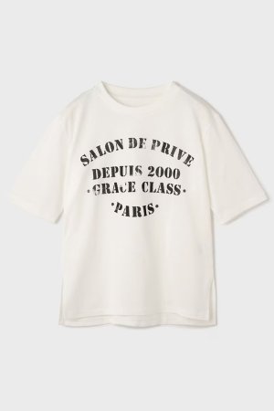 画像10: グレースコンチネンタル｜GRACE CONTINENTAL グレースクラス GRACE CLASS ステンシルレタードT{-BFS}