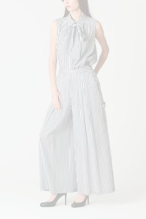 画像10:  {SOLD} グレースコンチネンタル｜GRACE CONTINENTAL グレースクラス GRACE CLASS ヒッコリージャガードボウタイブラウス{-BFA}