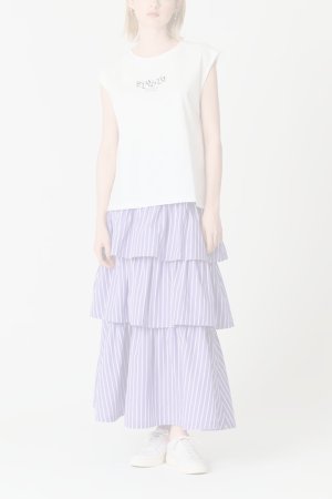 画像2: グレースコンチネンタル｜GRACE CONTINENTAL グレースクラス GRACE CLASS グラフィティビジューノースリーブ{-BFA}