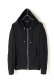 画像1: 【周年記念 24%OFF ｜140,800円→107,008円】 BALMAIN バルマン ZIP-HD EMB-LOGO ON SLV{-BJA} (1)