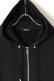 画像2: 【周年記念 24%OFF ｜140,800円→107,008円】 BALMAIN バルマン ZIP-HD EMB-LOGO ON SLV{-BJA} (2)