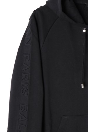 画像3: 【周年記念 24%OFF ｜140,800円→107,008円】 BALMAIN バルマン ZIP-HD EMB-LOGO ON SLV{-BJA}