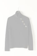   BALMAIN バルマン BF2 KNIT H-NECK BUTTON{-BJA}