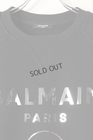 画像2: {SOLD}BALMAIN バルマン C&S FOIL SWEAT{-BJA}