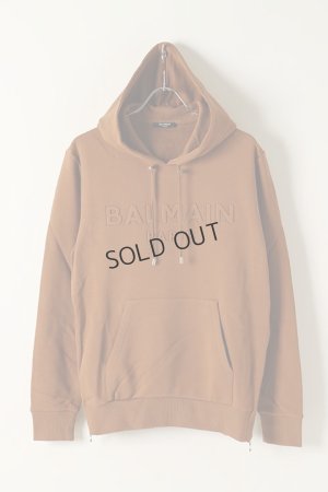 画像1: {SOLD}BALMAIN バルマン C&S HOODIE EMBOSS LOGO{-BJA}