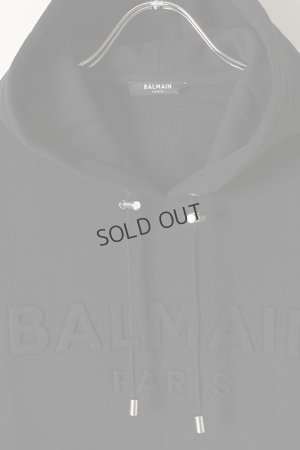 画像2: {SOLD}BALMAIN バルマン BH2 C&S HOODIE EMBOSS LOGO{-BJA}