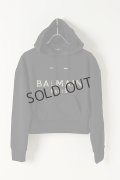 {SOLD}BALMAIN バルマン BF1 C&S CROPPED SEQUINED LOGO{-BJA}