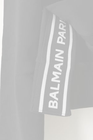 画像5:   BALMAIN バルマン BF1 C&S CROPPED SEQUINED LOGO{-BJA}
