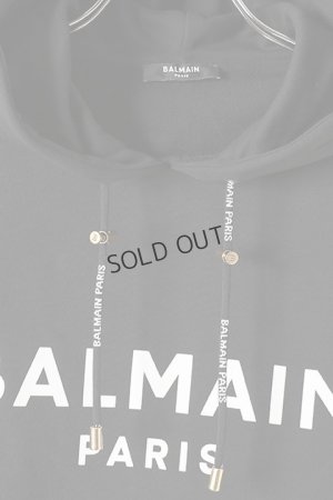 画像2: {SOLD}BALMAIN バルマン C&S CROPPED FLOCKED LOGO{-BJA}