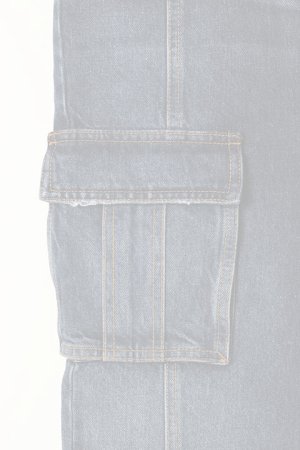 画像3:   BALMAIN バルマン BF2 SKIRT DENIM H-WAIST LONG{-BJA}