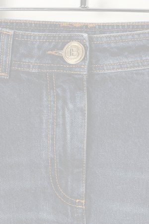 画像4:   BALMAIN バルマン BF2 SKIRT DENIM H-WAIST LONG{-BJA}