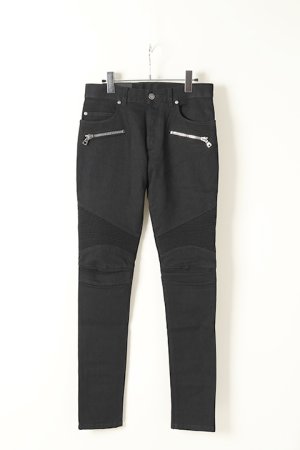 画像1: BALMAIN バルマン PANTS DENIM BIKER SLIM 1-W{-BJA}