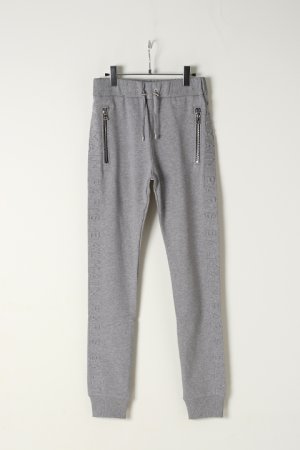 画像1: BALMAIN バルマン SIDE EMBOSS-L SWEAT PANTS{-BJA}【セットアップ対応商品】