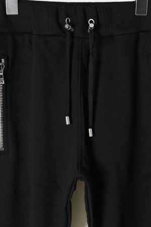 画像2: BALMAIN バルマン SIDE EMBOSS-LG SWEAT PANTS{02.5632.I339-OPA/01.5632.I240-OPA-BJA}【セットアップ対応商品】