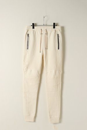 画像1: 【周年記念 24%OFF ｜92,400円→70,224円】 BALMAIN バルマン BH2 PANTS SWEAT RAW EDGE{-BJA}
