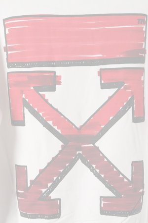 画像2:   Off-white オフホワイト MAKER SLIM CREWNECK{0MBA025R21FLE004-WT-BAS}