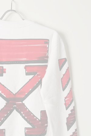 画像3:   Off-white オフホワイト MAKER SLIM CREWNECK{0MBA025R21FLE004-WT-BAS}