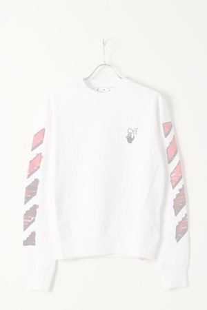 画像4:   Off-white オフホワイト MAKER SLIM CREWNECK{0MBA025R21FLE004-WT-BAS}