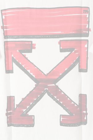 画像2:  {SOLD} Off-white オフホワイト MARKER S/S SLIM TEE{0MAA027R21JER003-WT-BAS}