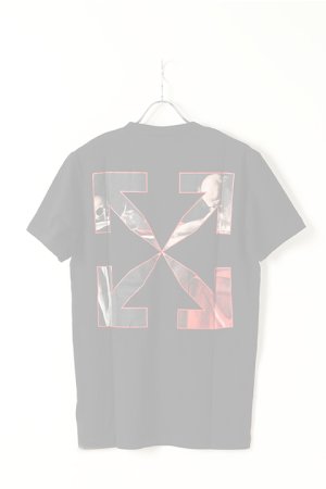 画像5:   Off-white オフホワイト CARAVAGGIO S/S OVERSIZED T-SHIRT{0MAA027R21JER004-BK-BAS}