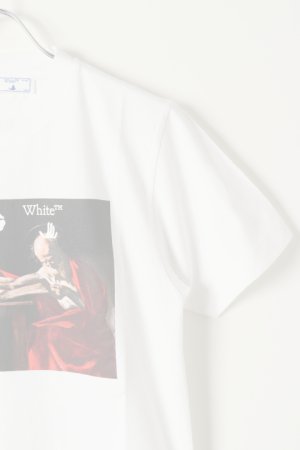 画像3:   Off-white オフホワイト CARAVAGGIO S/S OVERSIZED T-SHIRT{0MAA027R21JER004-WH-BAS}
