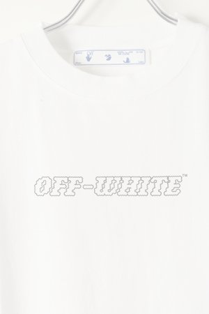 画像4:   Off-white オフホワイト PASCAL S/S SLIM TEE{0MAA027R21JER011-WT-BAS}