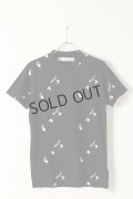 {SOLD}Off-white オフホワイト OW ALLOVER S/S SLIM TEE{0MAA027R21JER012-BK-BAS}