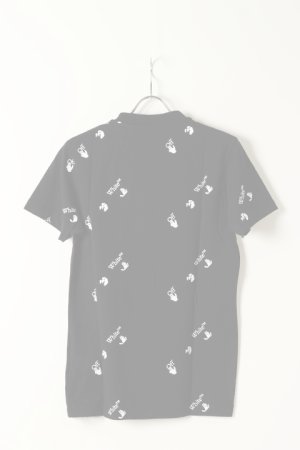 画像5:   Off-white オフホワイト OW ALLOVER S/S SLIM TEE{0MAA027R21JER012-BK-BAS}