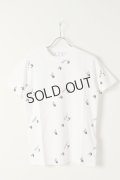 {SOLD}Off-white オフホワイト ALLOVER LOGO S/S T-SHIRT{0MAA027R21JER012-BAS}
