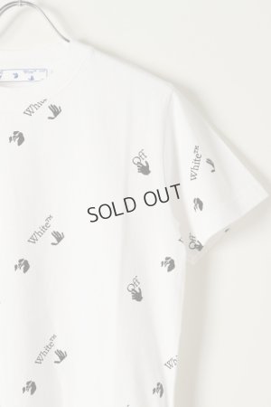 画像3: {SOLD}Off-white オフホワイト ALLOVER LOGO S/S T-SHIRT{0MAA027R21JER012-BAS}