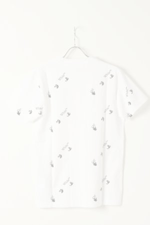 画像5:   Off-white オフホワイト ALLOVER LOGO S/S T-SHIRT{0MAA027R21JER012-BAS}