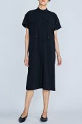 【 30%OFF セール｜39,600円→27,720円】 DOUBLE STANDARD CLOTHING ダブルスタンダードクロージング Sov. / ソリビアシャドーストライプワンピース{-BBA}