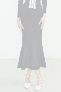   DOUBLE STANDARD CLOTHING ダブルスタンダードクロージング Sov. / ドライタッチニットマーメイドスカート{-BCS}