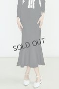 {SOLD}DOUBLE STANDARD CLOTHING ダブルスタンダードクロージング Sov. / ドライタッチニットマーメイドスカート{-BCS}