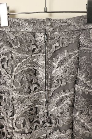 画像2: 【 40%OFF セール61,600円→36,960円】 ダブスタ ダブルスタンダードクロージング｜DOUBLE STANDARD CLOTHING ペイズリー刺繍チュールスカート{-BCA}