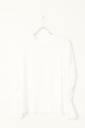 画像2: DOUBLE STANDARD CLOTHING ダブルスタンダードクロージング ソアパールツイストジョーゼット{-BCS}