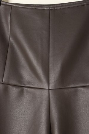 画像4: 【 40%OFF セール27,500円→16,500円】 DOUBLE STANDARD CLOTHING ダブルスタンダードクロージング フェイクレザーキュロットスカート{-BBA}