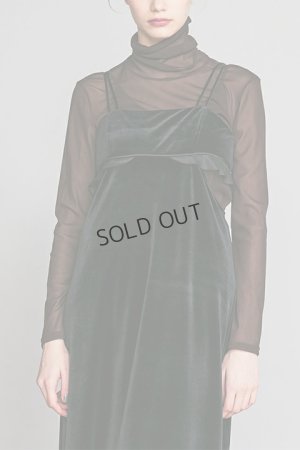 画像1: {SOLD}ダブスタ ダブルスタンダードクロージング｜DOUBLE STANDARD CLOTHING Sov. / ハイネックチュールスキントップス{-BCA}