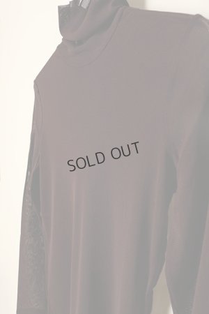 画像5: {SOLD}ダブスタ ダブルスタンダードクロージング｜DOUBLE STANDARD CLOTHING Sov. / ハイネックチュールスキントップス{-BCA}