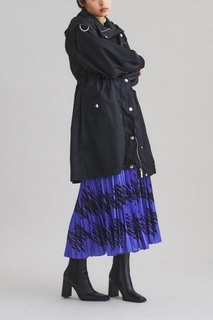 画像3: 【 40%OFF セール64,900円→38,940円】 グレースコンチネンタル｜GRACE CONTINENTAL ダイアグラム DIAGRAM フーテッドマルチWAYコート{-BBA}