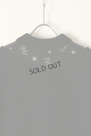 画像2: {SOLD}グレースコンチネンタル｜GRACE CONTINENTAL ダイアグラム DIAGRAM スターチュールニットワンピース{-BBA}