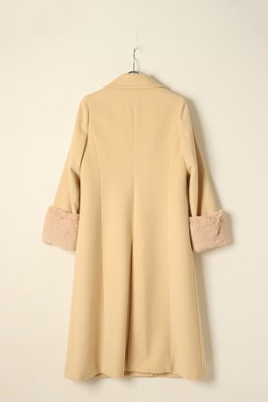 画像16: 【 40%OFF セール90,200円→54,120円】 グレースコンチネンタル｜GRACE CONTINENTAL ダイアグラム DIAGRAM ビーバーウールロングコート{-BBA}