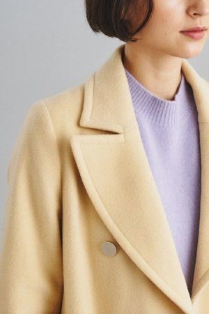 画像5: 【 40%OFF セール90,200円→54,120円】 グレースコンチネンタル｜GRACE CONTINENTAL ダイアグラム DIAGRAM ビーバーウールロングコート{-BBA}