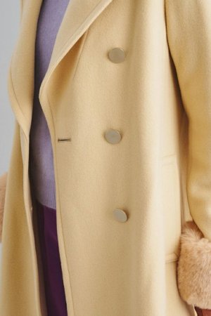 画像7: 【 40%OFF セール90,200円→54,120円】 グレースコンチネンタル｜GRACE CONTINENTAL ダイアグラム DIAGRAM ビーバーウールロングコート{-BBA}