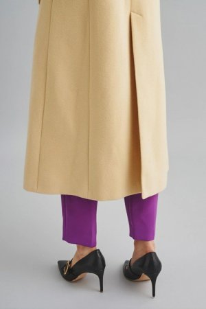 画像8: 【 40%OFF セール90,200円→54,120円】 グレースコンチネンタル｜GRACE CONTINENTAL ダイアグラム DIAGRAM ビーバーウールロングコート{-BBA}