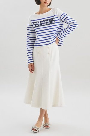 画像3: 【 40%OFF セール39,600円→23,760円】 グレースコンチネンタル｜GRACE CONTINENTAL ダイアグラム DIAGRAM ツイードマーメイドスカート{-BCS}