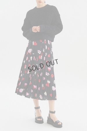 画像5: {SOLD}グレースコンチネンタル｜GRACE CONTINENTAL ダイアグラム DIAGRAM テープヤーンニットトップ{-BCS}